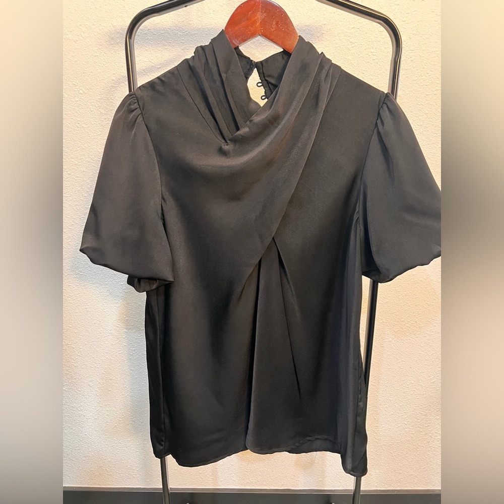 Elegant Black Women's Top
